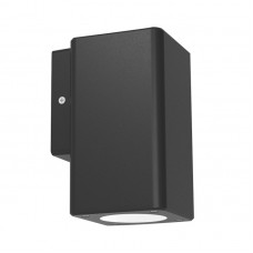 Φωτιστικό Σποτ Μονής Κατεύθυνσης με ντουί GU10 Polycarbonate Γραφίτη IP54 3-0760111